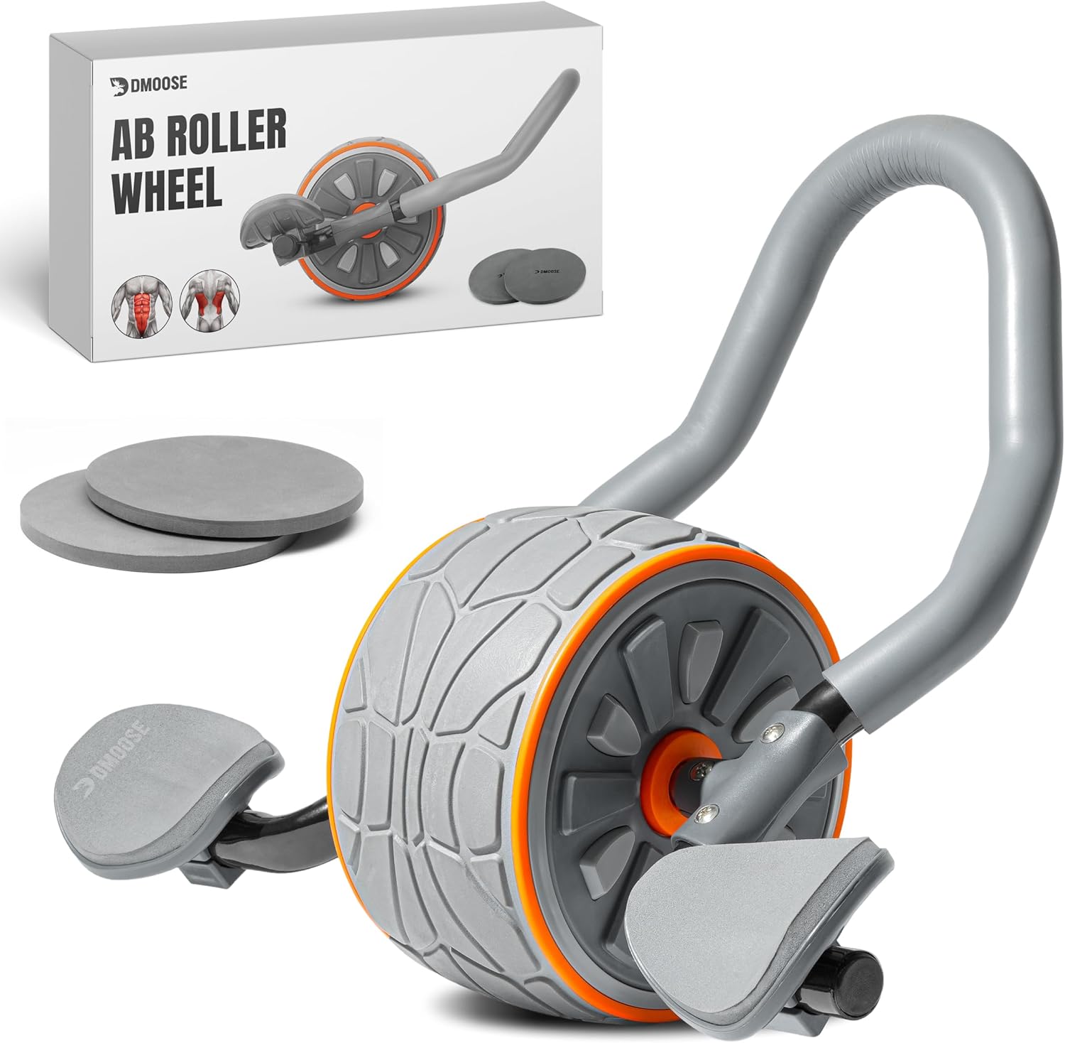 DMoose Fitness Ab Roller Wheel - Ab Roller Wheel With Elbow Support recension och pris