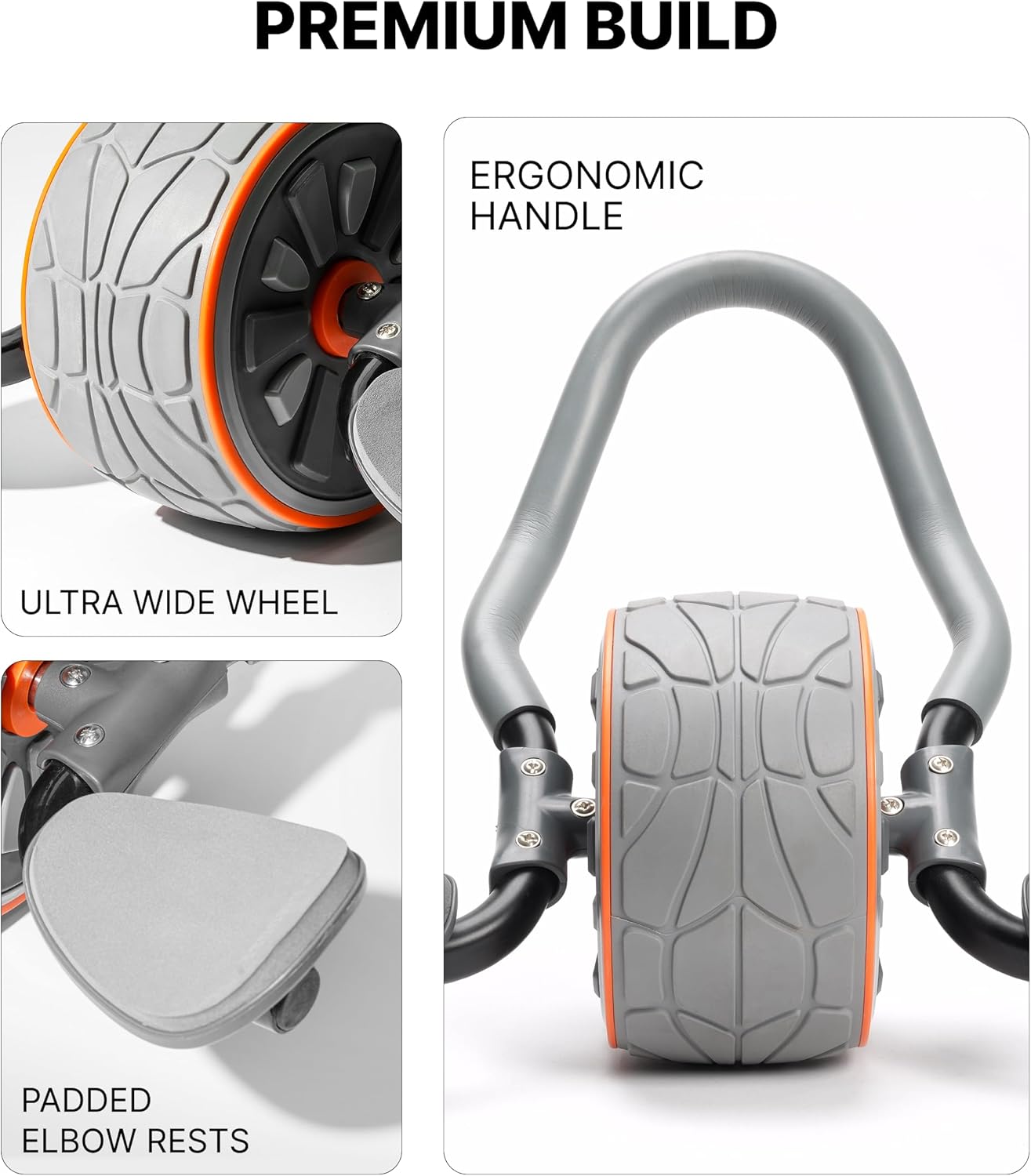 DMoose Fitness Ab Roller Wheel - Ab Roller Wheel With Elbow Support recension och pris