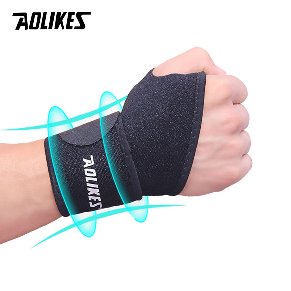 AOLIKES 1 PC Wrist Brace Suppo - Wrist Wraps Weightlifting Support recension och pris