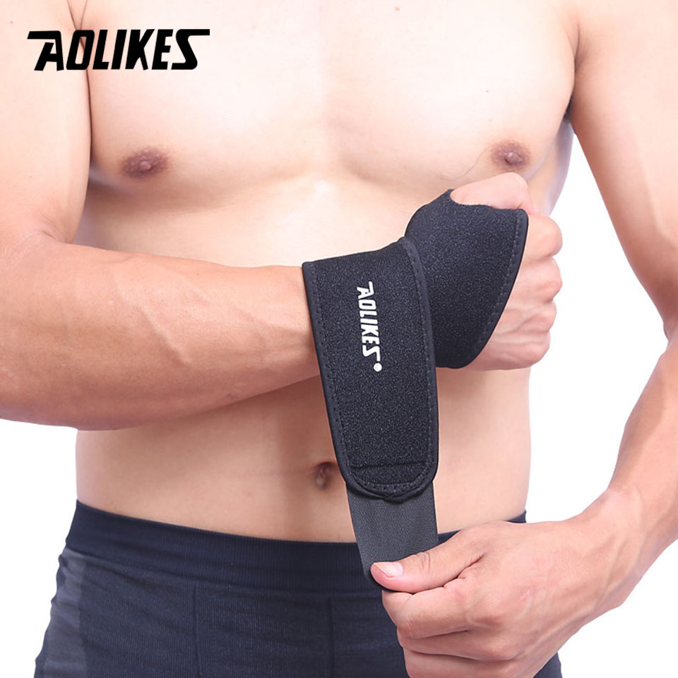 AOLIKES 1 PC Wrist Brace Suppo - Wrist Wraps Weightlifting Support recension och pris