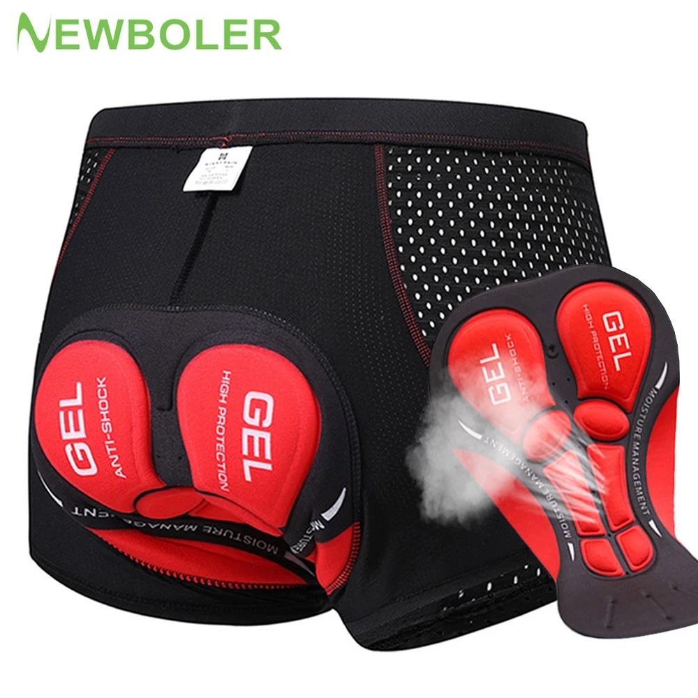 NEWBOLER Cycling Shorts Breath - Padded Cycling Shorts 5D Gel recension och pris