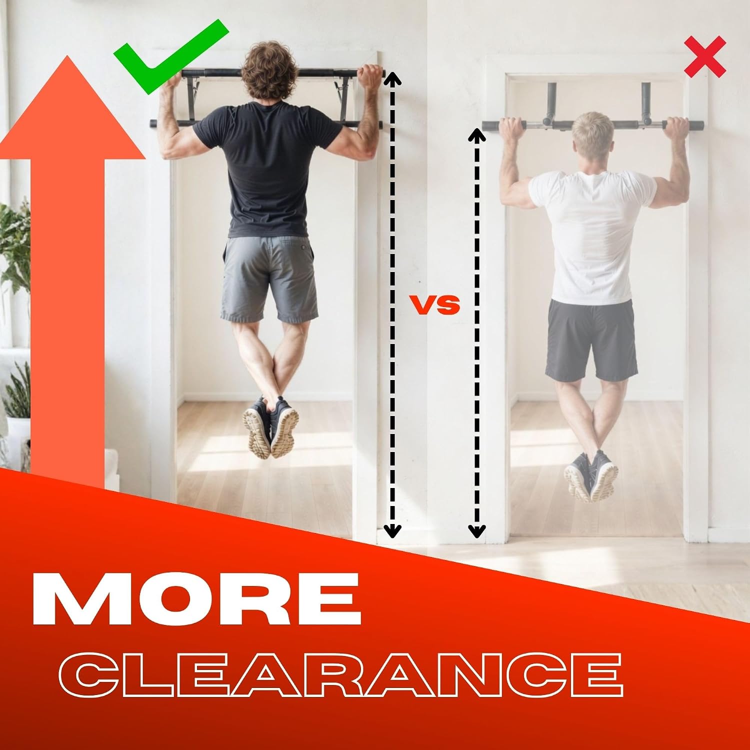 All-in-One Doorway Pull-Up and - Door Pull Up Bar No Screw recension och pris