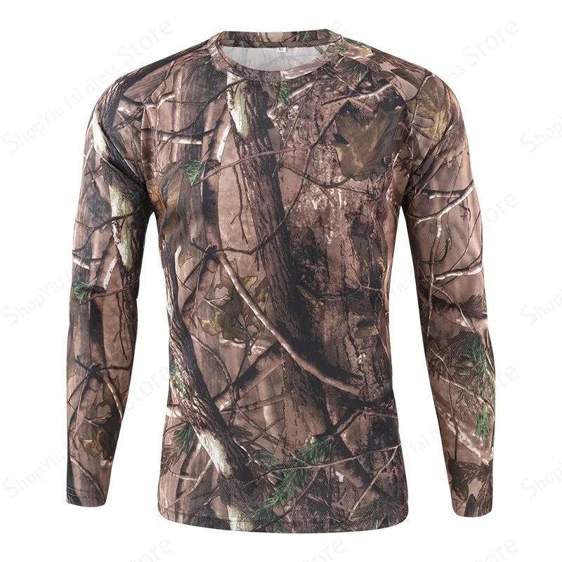 Mens Camo Long Sleeve T Shirt  - Hiking recension och pris