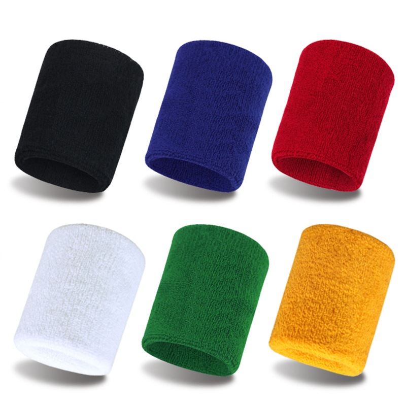 1 Pair Cotton Elastic Wristban - Wrist Wraps Weightlifting Support recension och pris